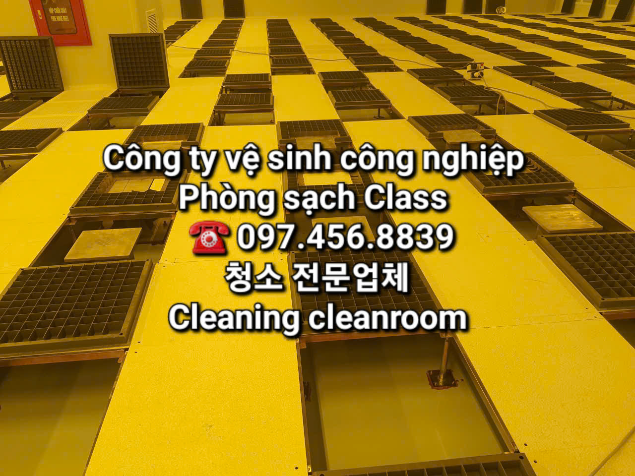 Vệ sinh phòng sạch Class - Cleaning Cleanroom
